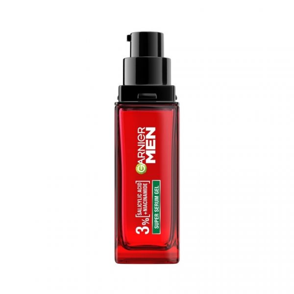 Garnier Men Acnofight Super Serum Gel 30 Ml. เซรั่มบำรุงผิวหน้า สิว ผู้ชาย Оригинал
