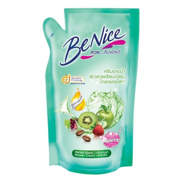 Benice Shower Cream Perfect Elastic 400 Ml. (Refill) ครีมอาบน้ำ ผิวสวยกระจ่างใส Оригинал
