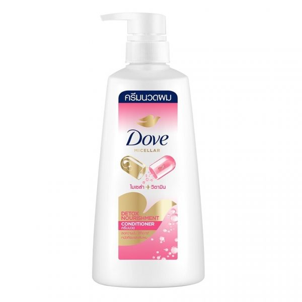Dove Conditioner Micellar Vitamin Detox Nourishment 410 Ml. ครีมนวด ผมมัน ดีท็อกซ์ Оригинал