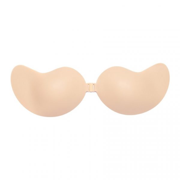 Feyre Adhesive Matte Silicone Mango Shape Bra Doeskin Size D For Cup D Оригинал