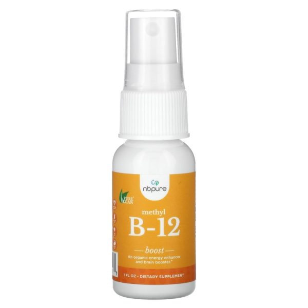NB Pure, метил B12, спрей, укрепление, 30 мл (1 жидк. унция)