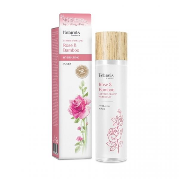 Naturals by Watsons True Natural Rose  Bamboo Hydrating Toner 150ml. Оригинал