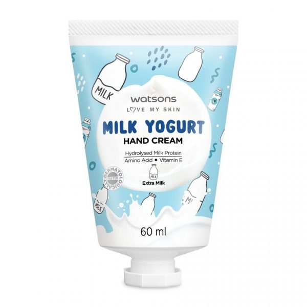 Watsons Milk Yogurt Hand Cream Extra Milk 60ml. Оригинал