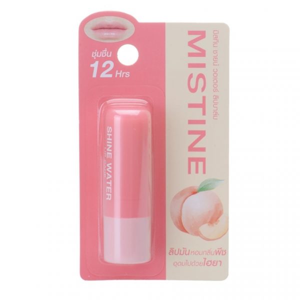 Mistine Shine Water Lip Care 2.5g Peach Puff Оригинал