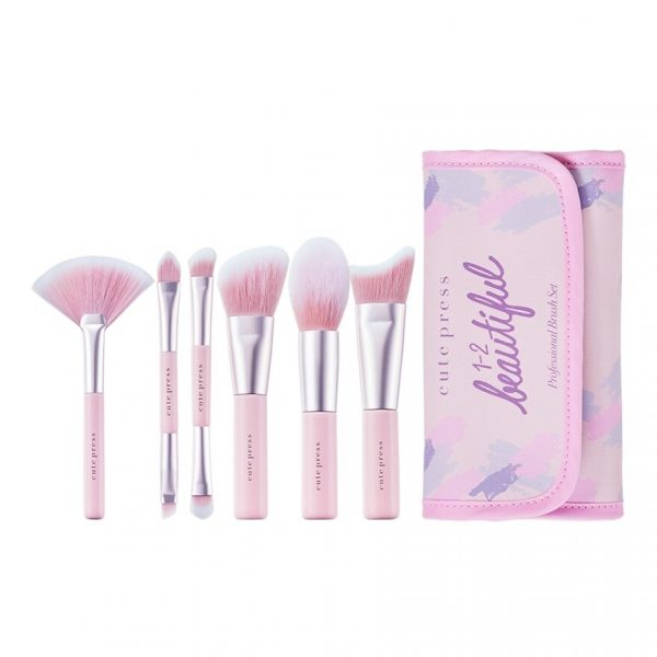Cute Press 1-2 Beautiful Professional Brush Set 6pcs. Оригинал