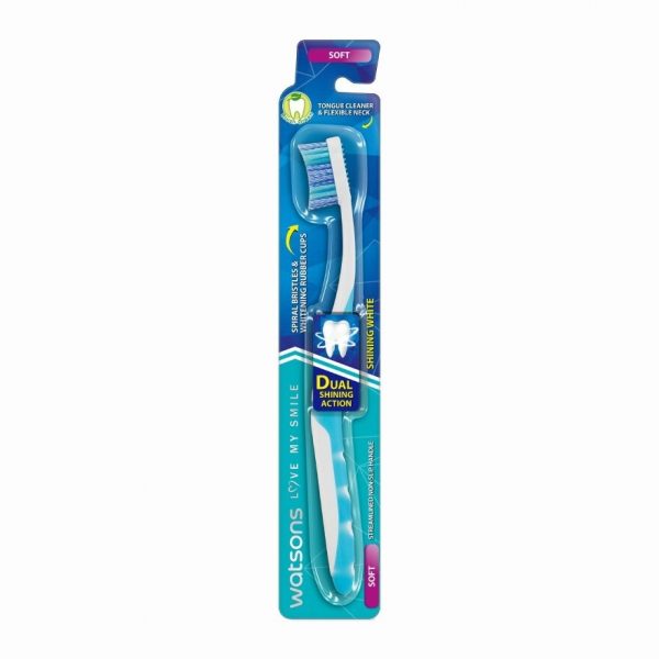 Watsons Shining White Toothbrush (Soft) 1s. Оригинал