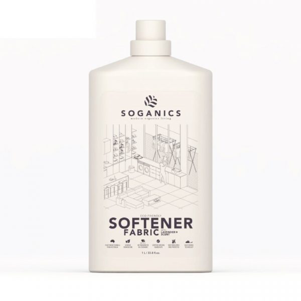Soganics Fabric Softener Lavender Scent Organic Formula 1 Liter Оригинал