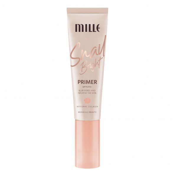Mille Snail Bright Primer SPF15PA++ 30g. Pink Оригинал