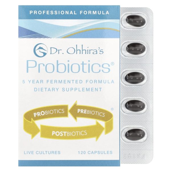 Dr. Ohhira's, Professional Formula Probiotics, 120 капсул