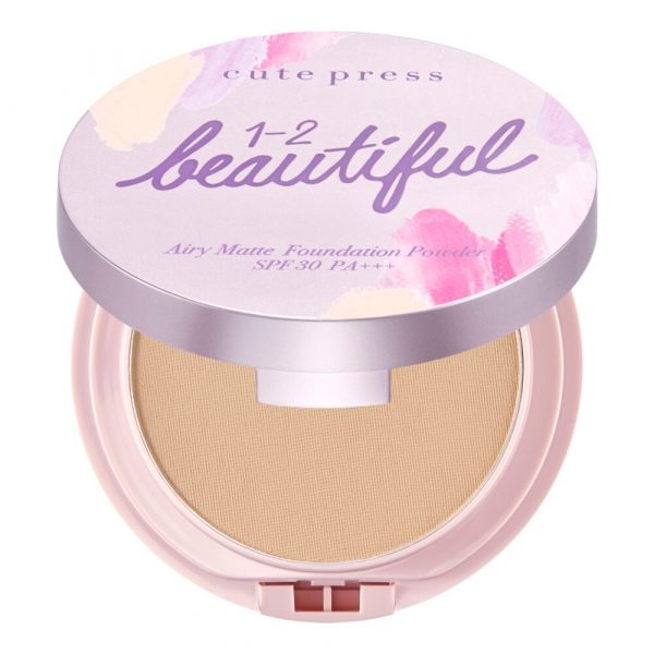 Cute Press 1-2-Airy Matte Powder 13g 02 Оригинал