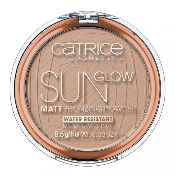Catrice Sun Glow Matt Bronzing Powder-030 Medium Bronze Оригинал