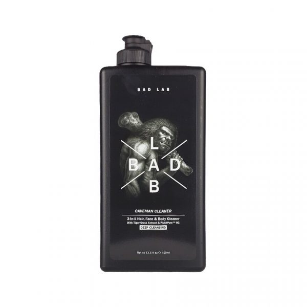 Bad Lab Caveman Cleaner 3-In-1 Hair Face Body Cleaner Deep Cleansing 400 Ml. Оригинал