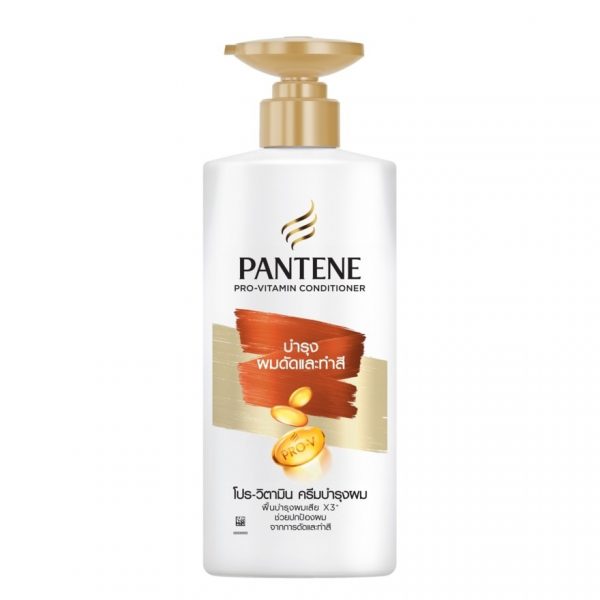 Pantene Conditioner Pro-Vitamin Colour  Perm Lasting Care 380 Ml.ครีมนวดบำรุงผมดัด ทำ Оригинал