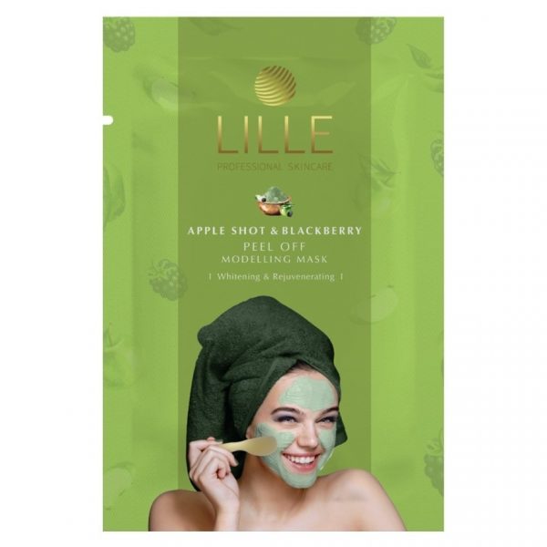 Lille Professional Skincare Apple Shot  Blackberry Peel Off Modelling Mask 40 G. Оригинал