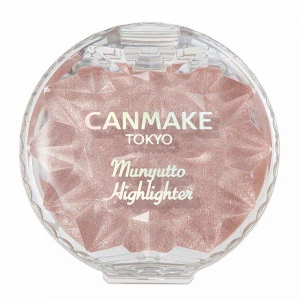 Canmake Munyutto Highlighter 3.8g. 02 Rose Quartz Оригинал