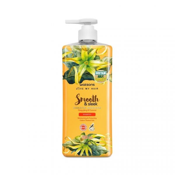 Watsons SmoothSleek Ylang-YlangCoconut Shampoo 700 ML Оригинал