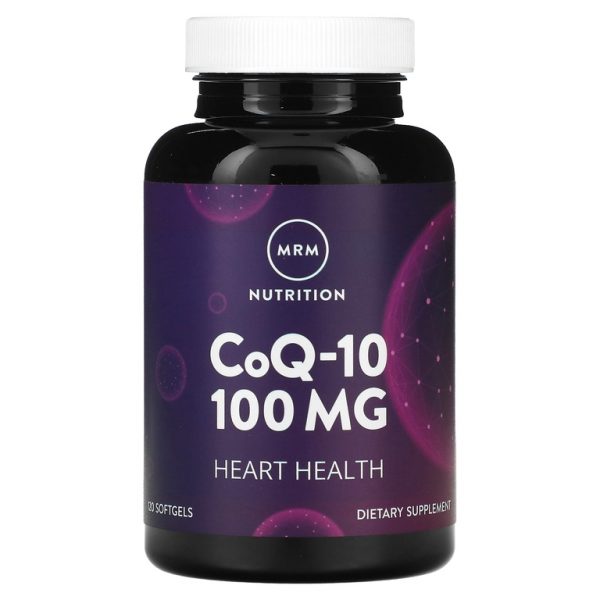 MRM Nutrition, Nutrition, коэнзим Q10, 100 мг, 120 мягких таблеток