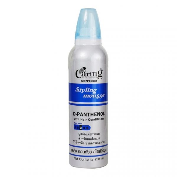 Caring Contour Styling Mousse D-Panthenol 220 Ml. Оригинал