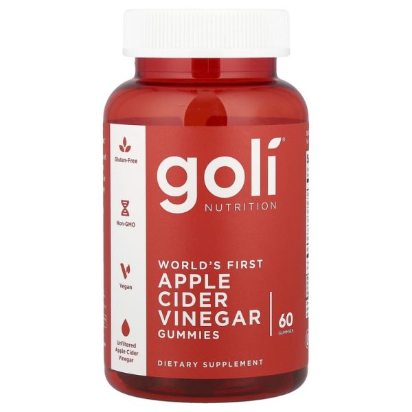 Goli Nutrition, жевательные таблетки с яблочным уксусом, 60 шт.
