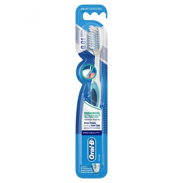 Oral-B Toothbrush Crisscross Ultrathin 1's (Mix Color) Оригинал