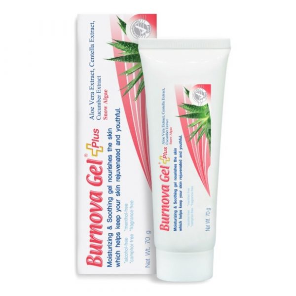 Burnova Gel Plus Snow Algae 70 g Оригинал