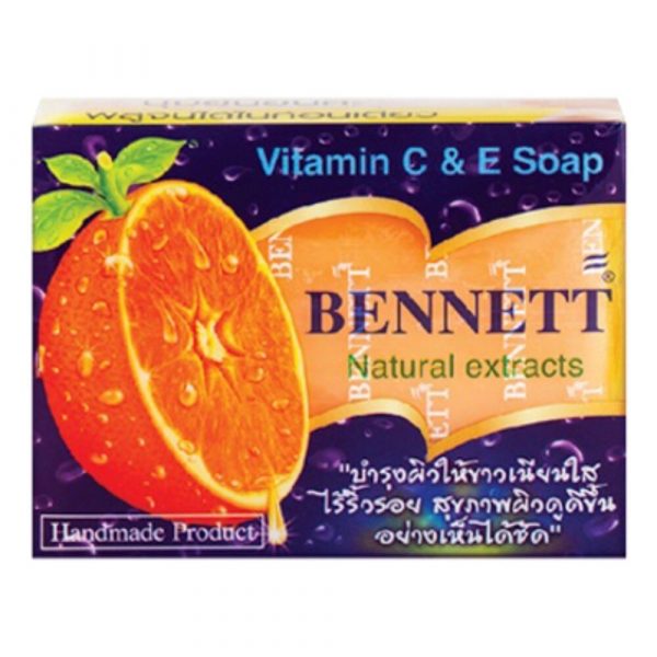 Bennett Bar Soap vitamin C and vitamin E 130 G. Оригинал