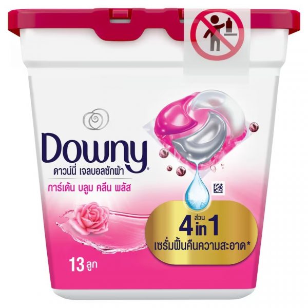 Downy Gel Ball Laundry Detergent Garden Bloom Box 13'S Оригинал