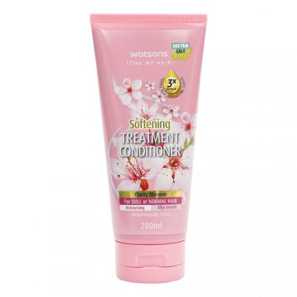 Watsons Treatment Conditioner Cherry Blossom for Dull or Normal Hair 200ml. Оригинал