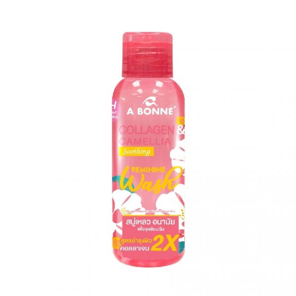 A Bonne' Feminine Wash Collagen  Camellia Soothing 100 Ml. สบู่เหลวอนามัย Оригинал