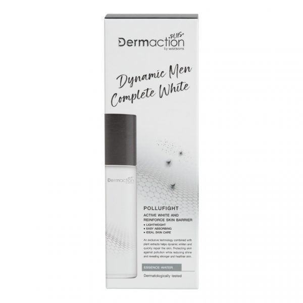 Dermaction Plus by Watsons Dynamic Men Complete White Essence Water 100ml. Оригинал