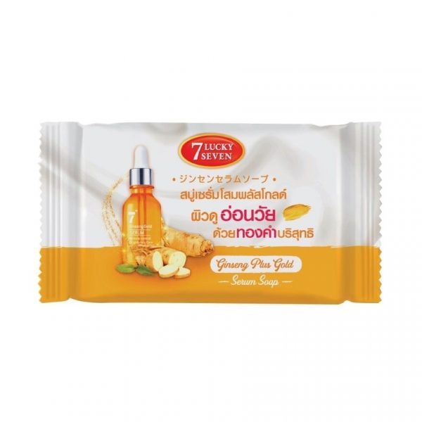 Lucky Seven Ginseng Plus Gold Serum Soap 100 G. Оригинал