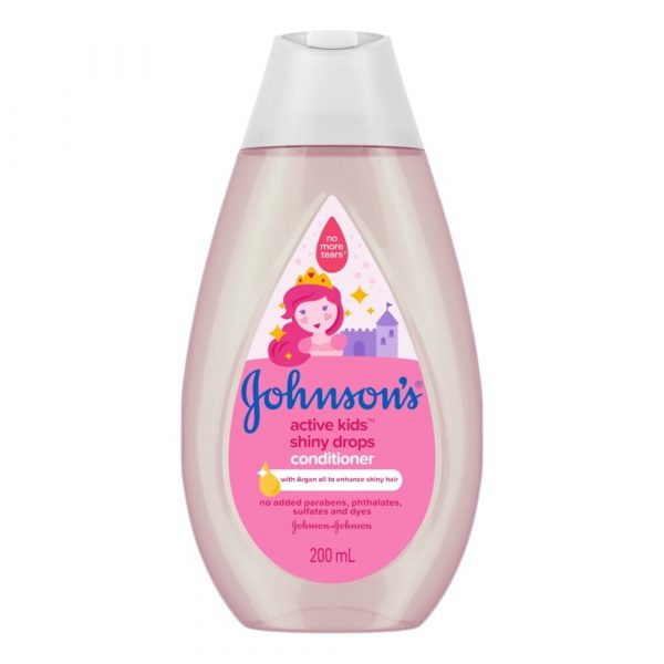 Johnson's Active Kids Shiny Drops Conditioner 200 Ml. Оригинал