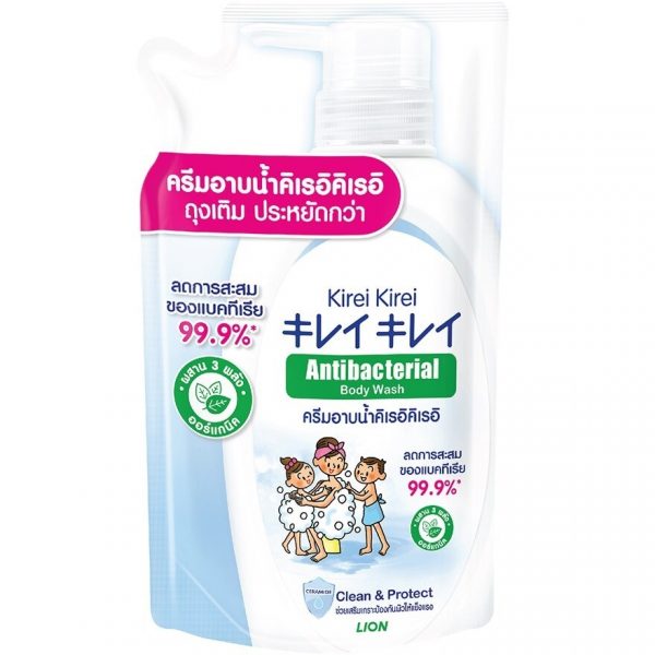 Kirei Kirei Antibacterial Body Wash Clean  Protect Refill 400 Ml.ครีมอาบน้ำ สบู่เหลว Оригинал