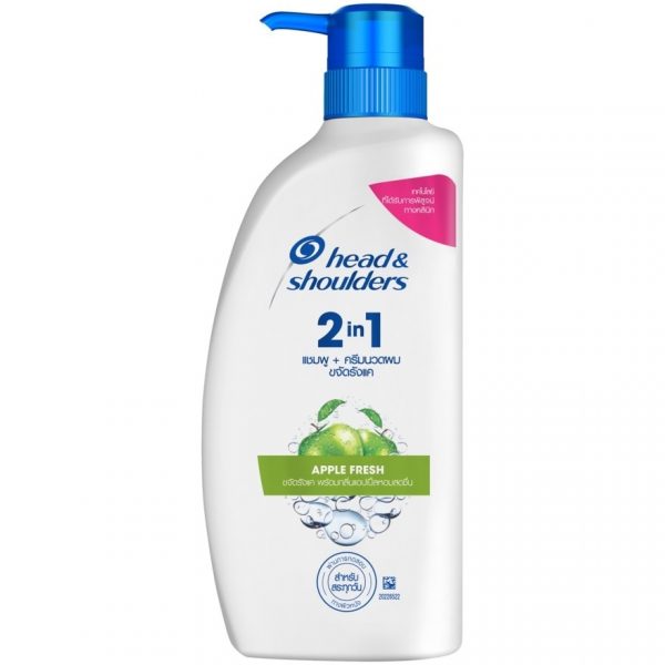 Head  Shoulders 2in1 Shampoo+Conditioner Anti Dandruff Apple Fresh 370 Ml. Оригинал