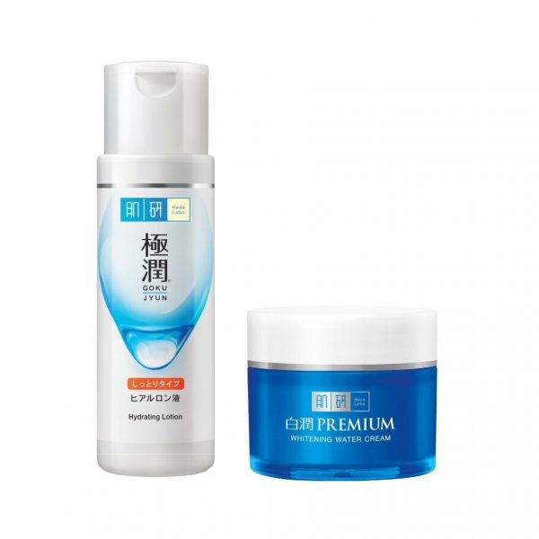 Hada Labo Hydrating Lotion 170 Ml.+Hada Labo Premium Whitening Water Cream 50 G. Оригинал