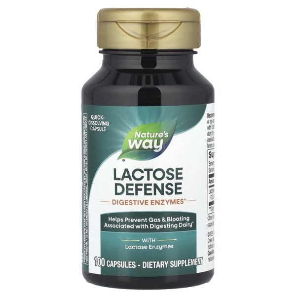 Nature's Way, защита от лактозы, 100 капсул (230 мг в 1 капсуле)