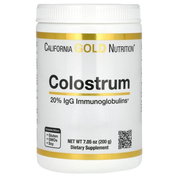 California Gold Nutrition, концентрированное молозиво в порошке, 200 г (7,05 унции)