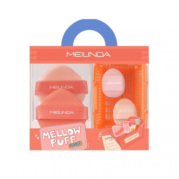 Meilinda Mellow Puff Mart 4pcs. Cushion Puff Оригинал