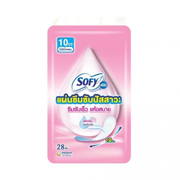 Sofy Aile Incontinence Pad Unscented 10 cc 19cm. 28'S Оригинал