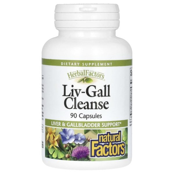 Natural Factors, Liv-Gall Cleanse, 90 капсул