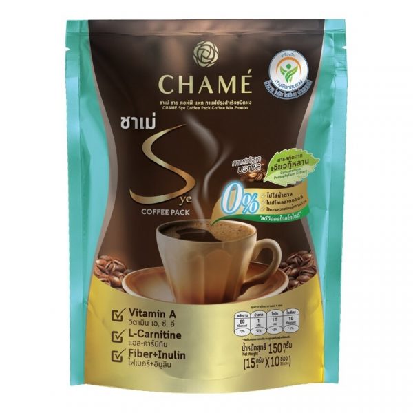 Chame'Sye  Coffee Pack Plus  Jiaogulan Extract 10 Sachets Оригинал