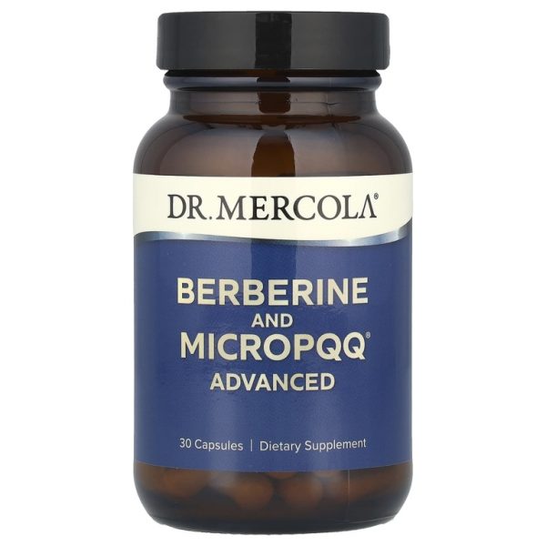 Dr. Mercola, MicroPQQ и берберин с улучшенной рецептурой, 30 капсул