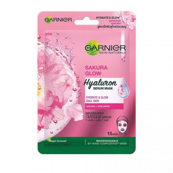 Garnier Serum Mask Sakura White Glow 1's Оригинал