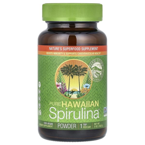 Nutrex Hawaii, Pure Hawaiian Spirulina, порошок, 142 г (5 унций)