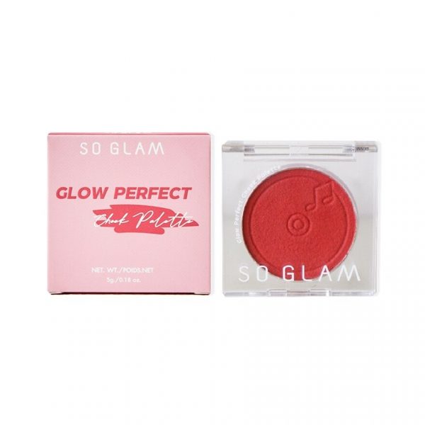 So Glam Glow Perfect Cheek Palette 5g. 05 One In A Melon Оригинал