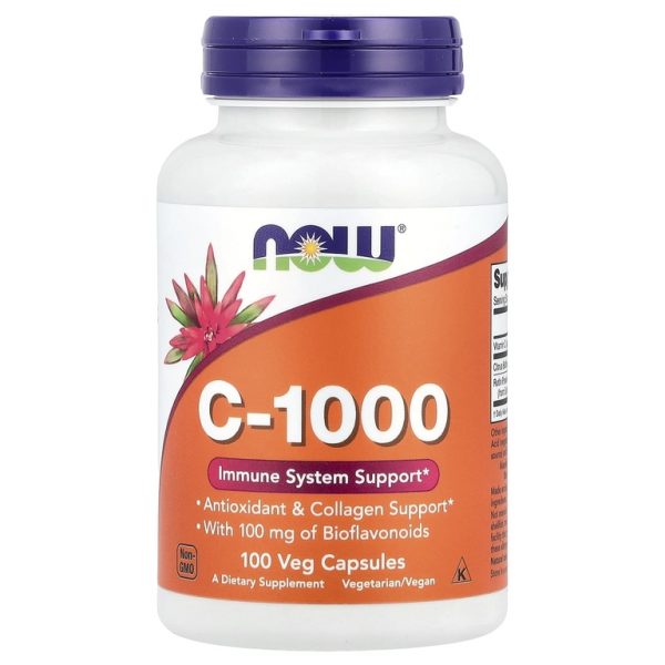 NOW Foods, C-1000, 100 растительных капсул
