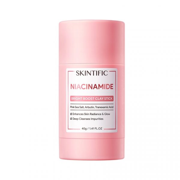 Skintific Niacinamide Bright Boost Clay Mask Stick 40 g. Оригинал