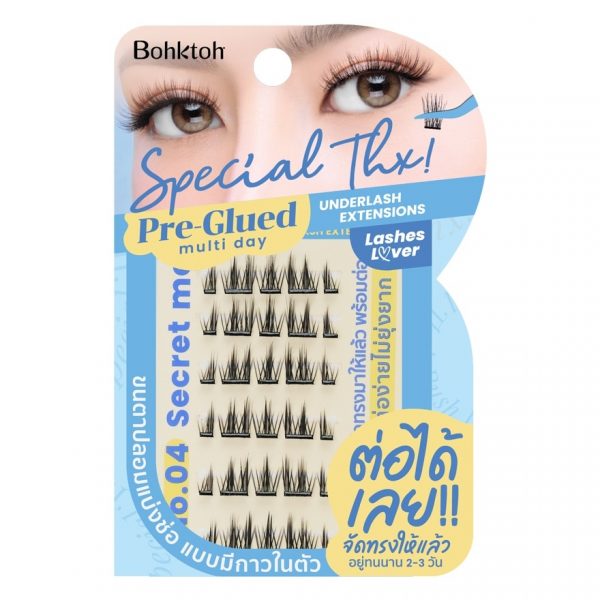 Bohktoh Special Thx Eyelashes 30pcs. 04 Secret Me Оригинал