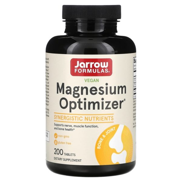 Jarrow Formulas, Magnesium Optimizer, 200 таблеток (Товар снят с продажи)