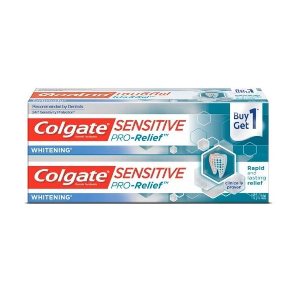 Colgate Toothpaste Sensitive Pro Relief Whitening 110 G. Twin Pack. Оригинал